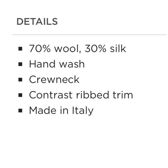 Ermenegildo Zegna Pink Raspberry Glace Wool & Silk Cable Knit Sweater SZ 48/S - Picture 8 of 8